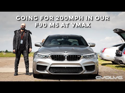 Going for 200MPH in our 800BHP Stage 2 F90 M5 at VMAX200
