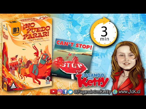 31 Minutos: No Puedo Parar / Can't Stop en 3 minutos [Juego de Mesa / Cómo se Juega / JcK / Fractal]
