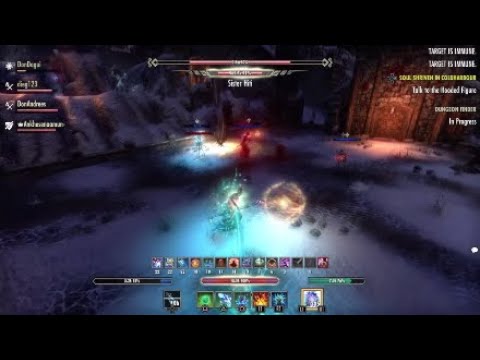 [ESO] - Veteran Icereach HM, Speed Run, No Death (Magicka Warden) - Harrowstorm