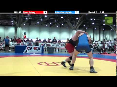 Greco GR 98 KG - Ryan Halsey vs. Johnathan Hatch