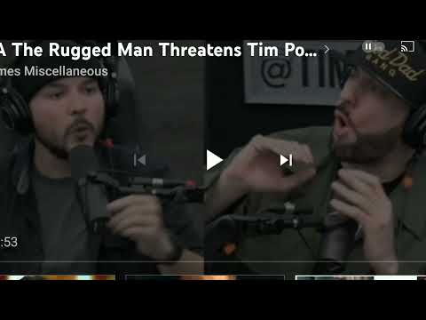 RA The Rugged Man Threatens Tim Pool on Timcast IRL - MY REACTION...