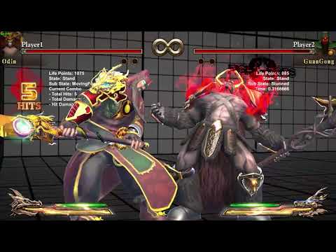 Fight of Gods - Odin combo