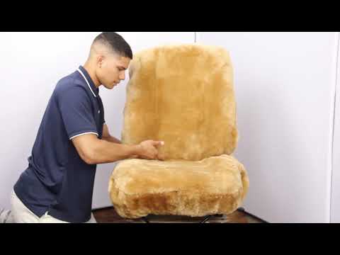 Sheepskin Seat Cover Installation