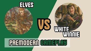 Round 02 PREMODERN PASSO FUNDO - Elves vs White Winnie [PREMODERN IRL - MTG GAMEPLAY 2025]