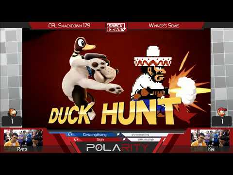 CFL Smackdown 179 WiiU - Raito (Duck Hunt) vs Kiki (Diddy Kong) - Winners Semis