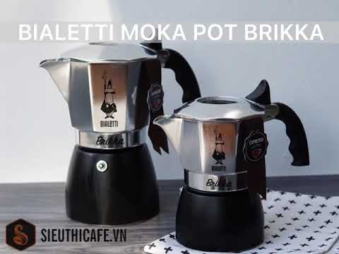 Bialetti Moka Pot Brikka 4 Cup