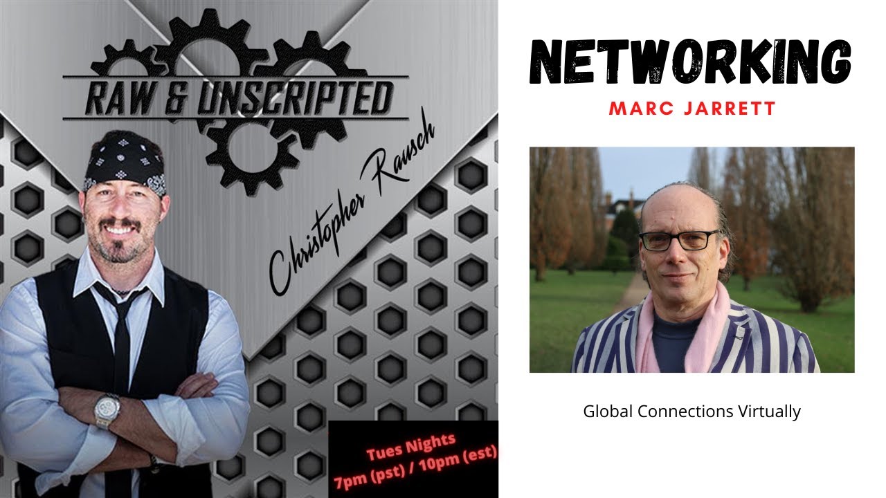 Keys to Successful Virtual Networking | Marc Jarrett | Raw & UNScripted w/Christopher Rausch