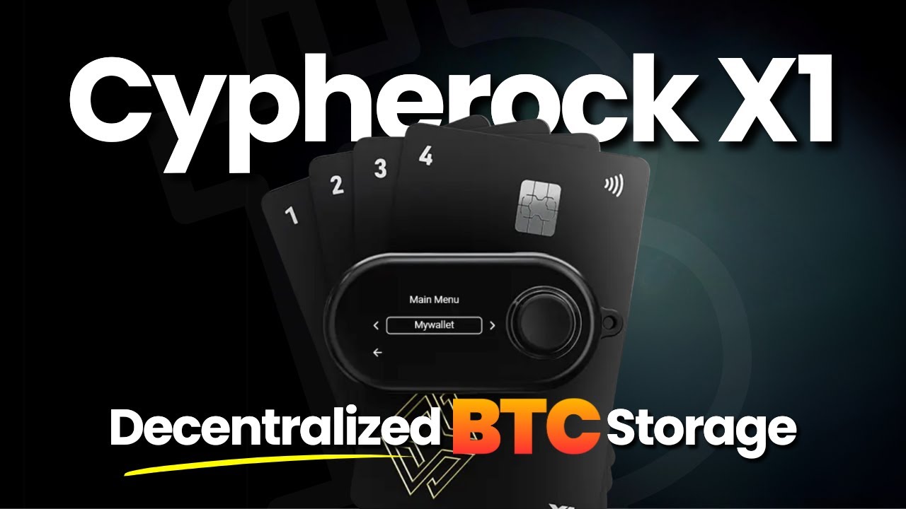 The Most Secure Bitcoin Wallet? Cypherock X1 Review