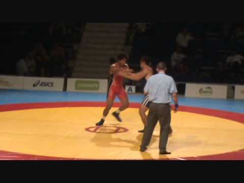 JR WORLD GR: Toktorbaev  (KGZ) dec. Finau (USA), 96 kg