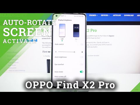 How to Auto-Rotate OPPO Find X2 Pro – Activate Auto-Rotation