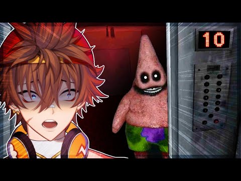 TRAPPED IN A HAUNTED ELEVATOR!!
