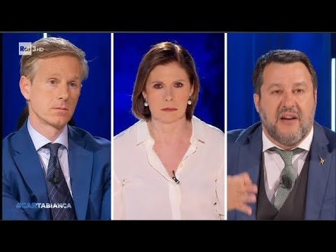 Il confronto tra Matteo Salvini e Alessandro Orsini cartabianca 3/5/2022