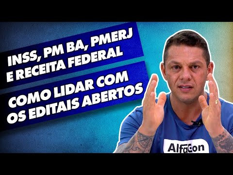 COMO ESTUDAR PARA CONCURSO COM O EDITAL ABERTO? - Evandro Guedes - AlfaCon