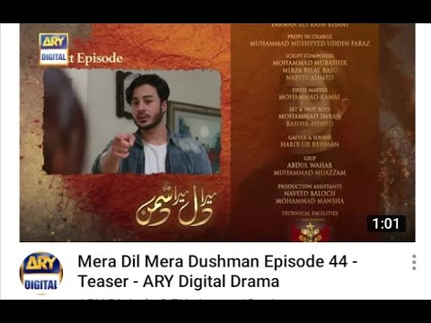 Mera Dil Mera dushman 44 promo