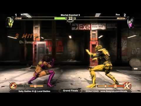 Salty Battles III - MK9 GF - Maxter VS Reo