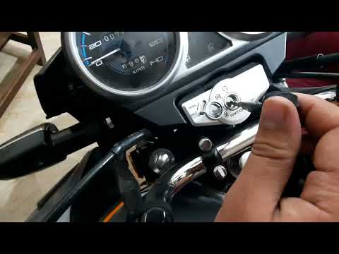 How to open CB150F Shut lock