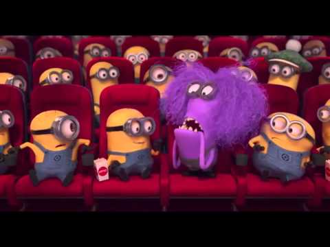 AMC Policy Spot Minions vs Evil Minion DESPICABLE ME 2 Slow Motion