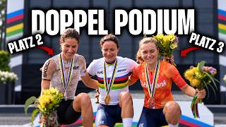 So habe ich Rosa fast zum Gravel Weltmeister Titel begleitet 🇦🇺🌈 // Ein Renntag,