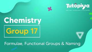Formulae, Functional Groups and Naming