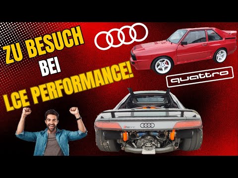Zu Besuch bei LCE, Audi Sportquattro, Audi Extrem Tuning, R8 Turbo, Audi E2 Pikes Peak, Quatro S1
