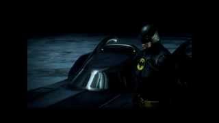 Batman Arkham Knight 1989 Batmobile Free Roam Gameplay