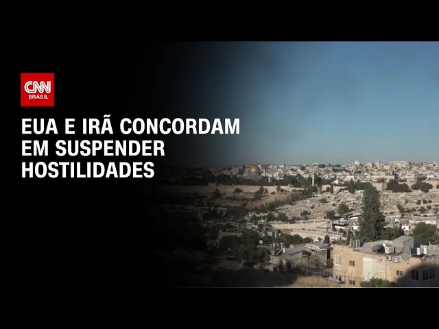 EUA e Irã concordam em suspender ataques, diz autoridade | CNN NOVO DIA