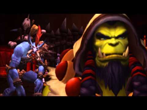 Garrosh end...From this day forward Voljin, If you lead..I will follow.!!