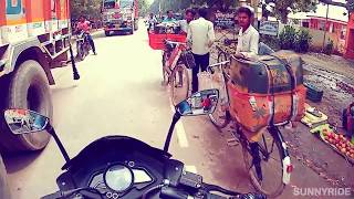 preview picture of video 'Hardoi to Lucknow ride |Sunday Ride'