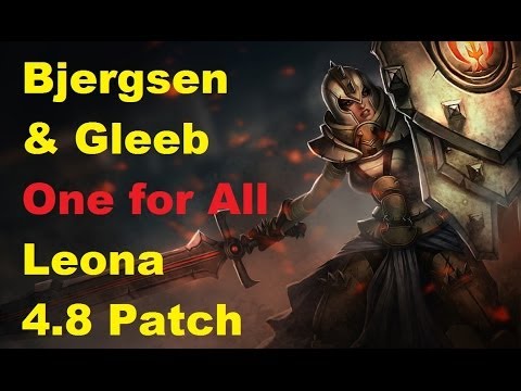 TSM Bjergsen and Gleeb play One For All mode 5 v 5 Leona! Try to keep up! :) | 4.8 patch