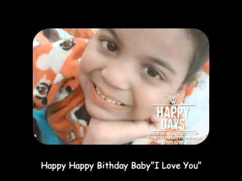 Happy Birthday Baby LUJAIN"