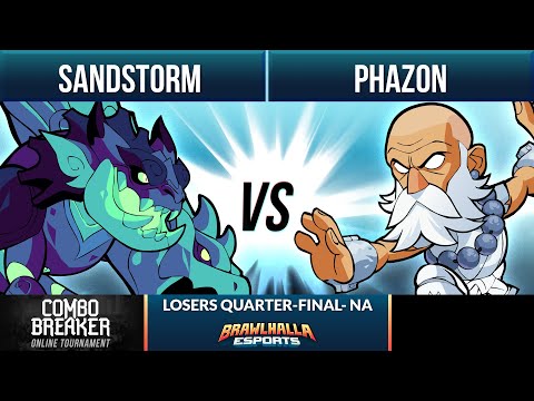 Sandstorm vs Phazon - Loser's Quarter-Final - Combo Breaker 2020 - 1v1 NA