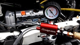 Honda CR-V Coolant fill with Snap-on's SVTSRAD272-A Vacuum System Refiller