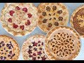 Nordic Ware Lattice & Hearts Reversible Pie Top Cutter 12" | Red