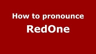 How to pronounce Redone