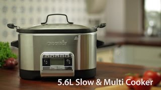 Slow Cooker Crock Pot  Multi Digital 5.6 Litros