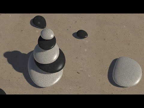 3D Zen Stones Live Wallpaper Video