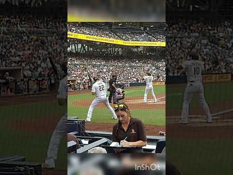 Juan Soto on Deck, at Plate vs. Yunior Marte at Petco Park, San Diego