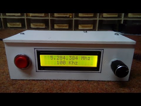 Arduino DDS VFO with AD9850 module