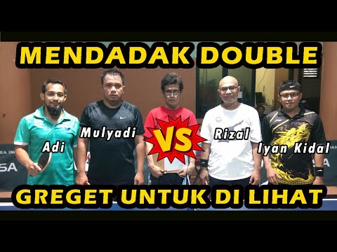 Raja Bintik Asia Banting Setir Jadi Atlet Double | Mulyadi - Adi 🆚 Rizal Iyan Kidal | TAISHAN Cup