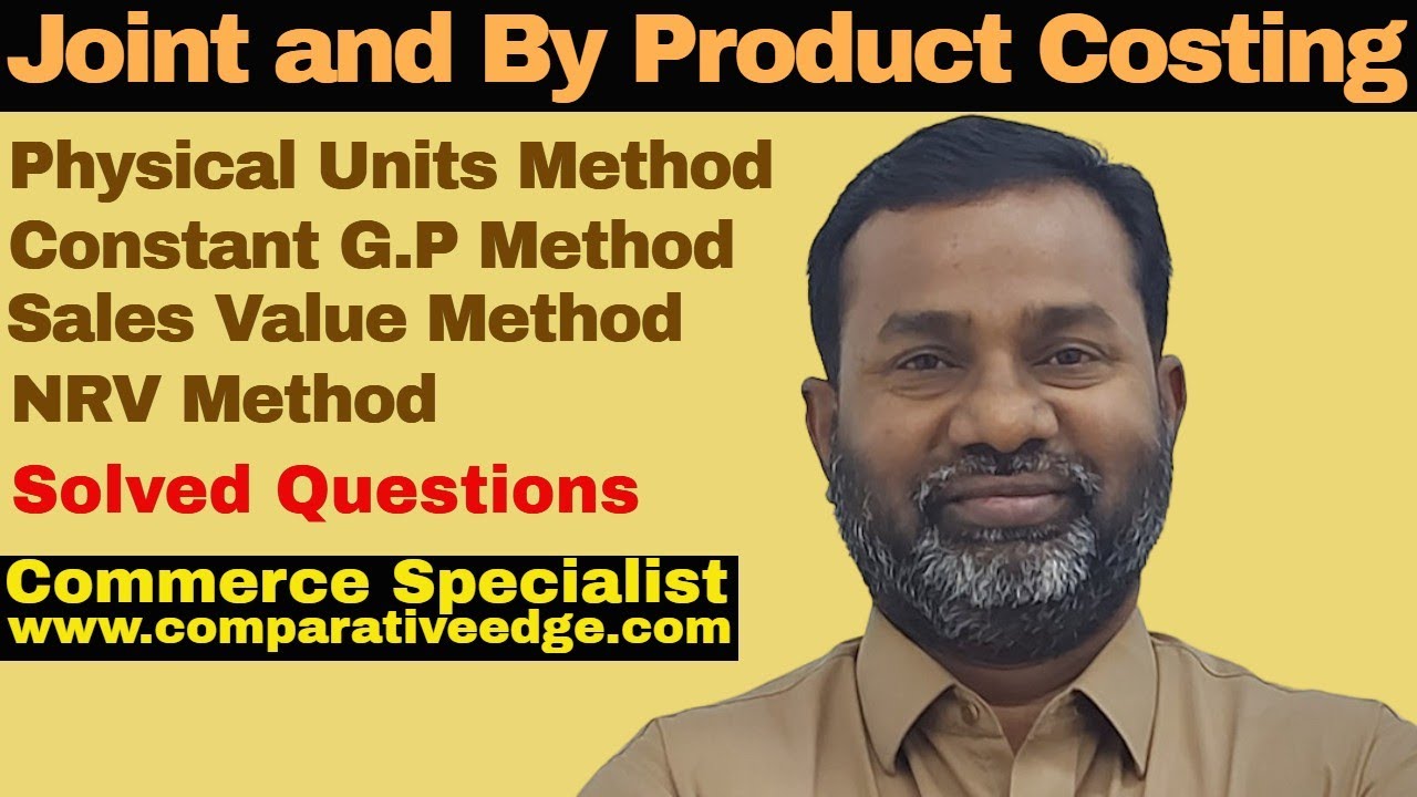 Joint and By Product Costing  | Management Accounting | ACCA | CMA | Cost Accounting | CIMA | CA |