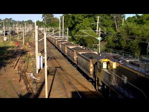 Australian Locomotives - Aurizon - Standing Start