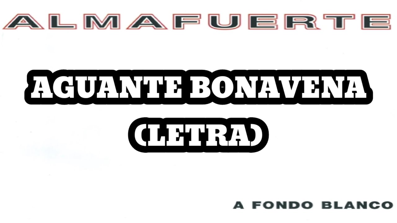 Almafuerte - Aguante Bonavena Guitar pro tab