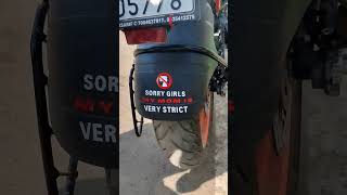 #ktm bike sticker sorry girls #sticker #modified #viral #shorts #ktm #lover #lovestatus