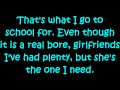 What I go to school for - Jonas Brothers {Lyrics}