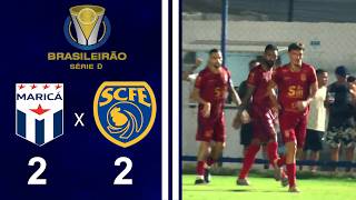 BRASILEIRO SÉRIE D 2026 - 3ª RODADA - MARICÁ 2X2 SAMPAIO CORRÊA