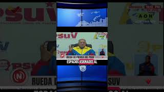 Rueda de prensa Psuv