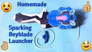 How to make Sparking Beyblade Launcher 👉 with c
