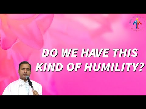 Do we have this kind of humility? - Fr Joseph Edattu VC