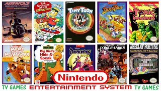Over 50 Nintendo NES TV Show Games in Under 30 Minutes