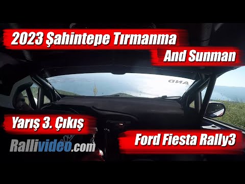 INCAR // 2023 Şahintepe Tırmanma / And Sunman / Yarış 3. Çıkış / Ford Fiesta Rally3